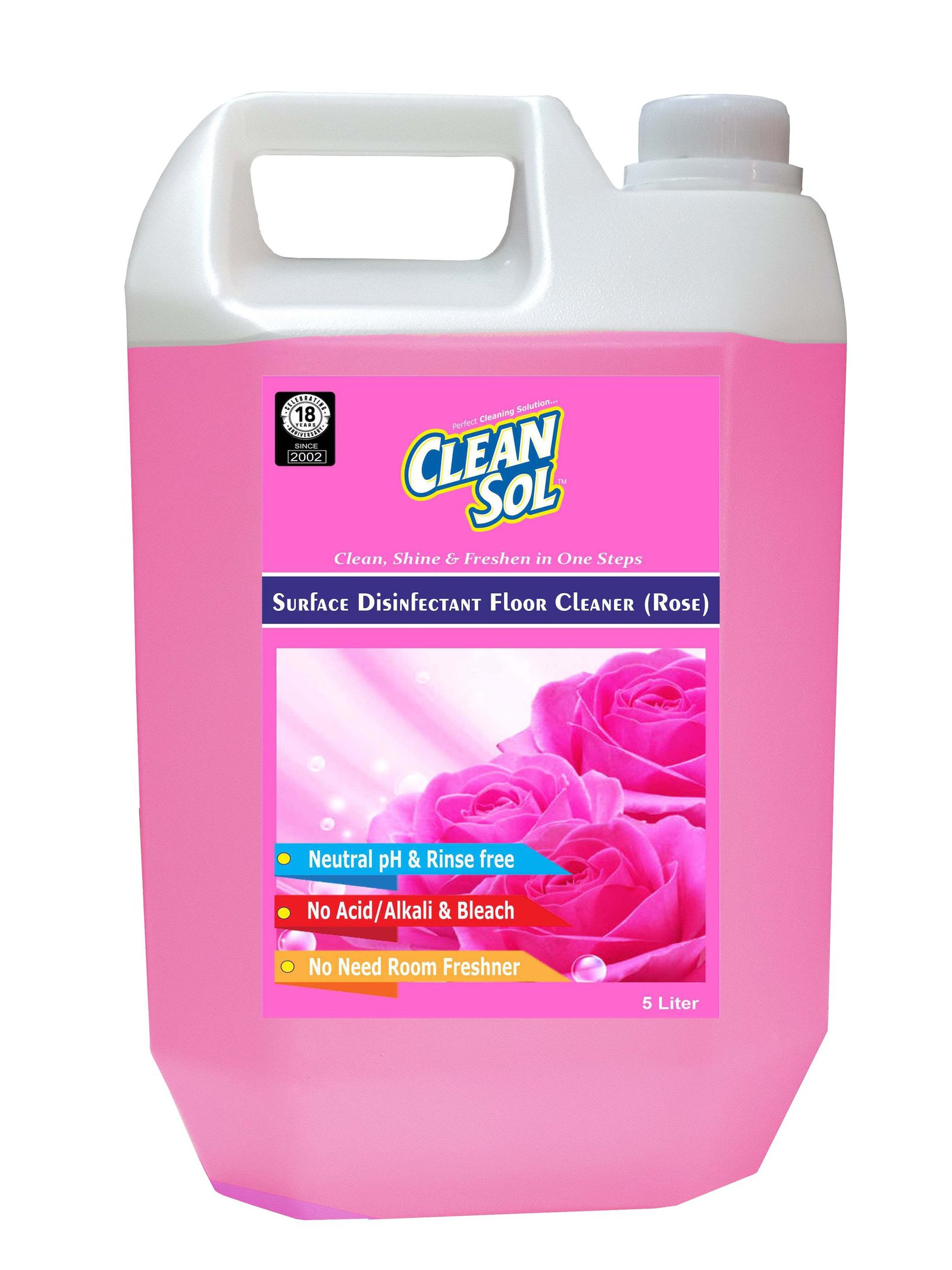 Commercial Floor Disinfectant Liquid (5L Can)